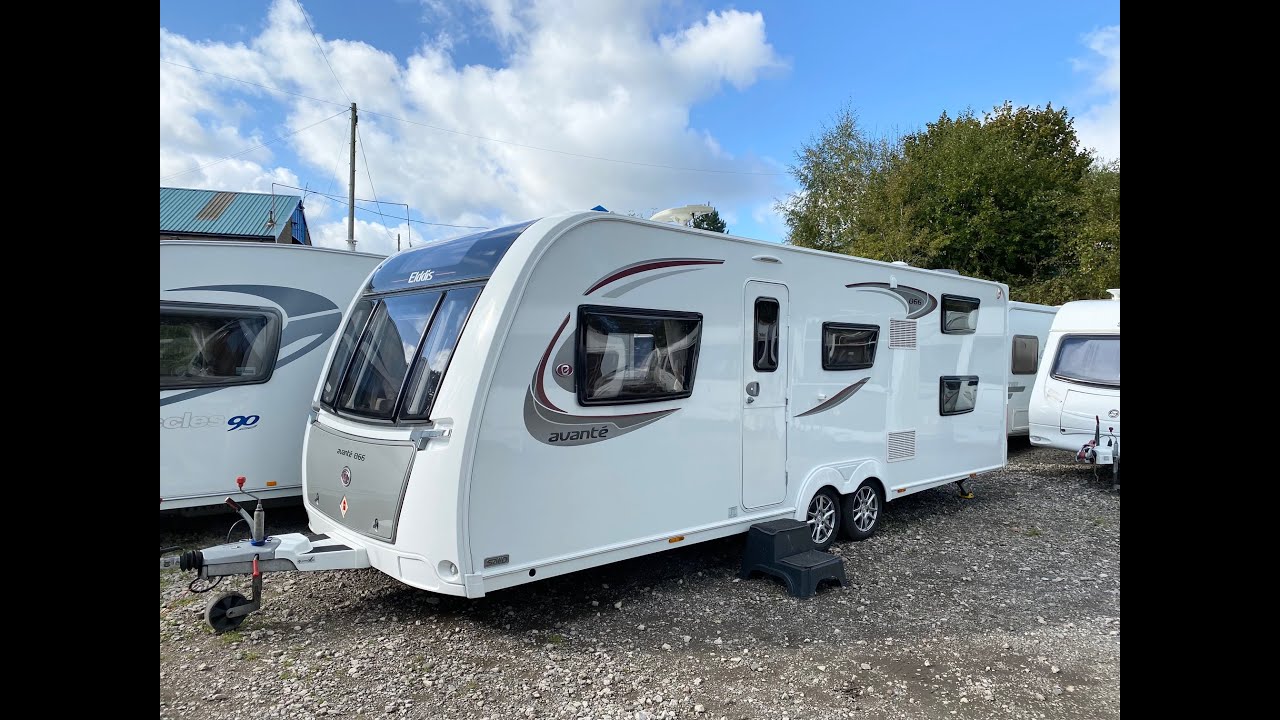 2017 Elddis Avante 866 Huge Twin Axle Family Caravan
