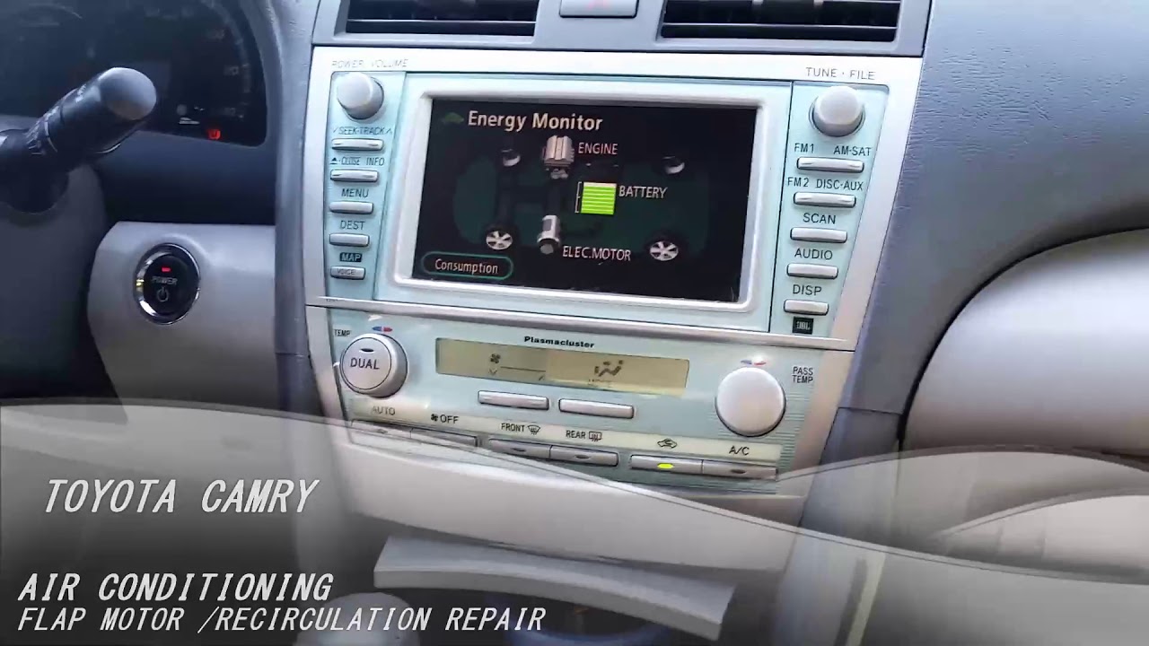 Camry Hybrid Recirculation not working FIXED