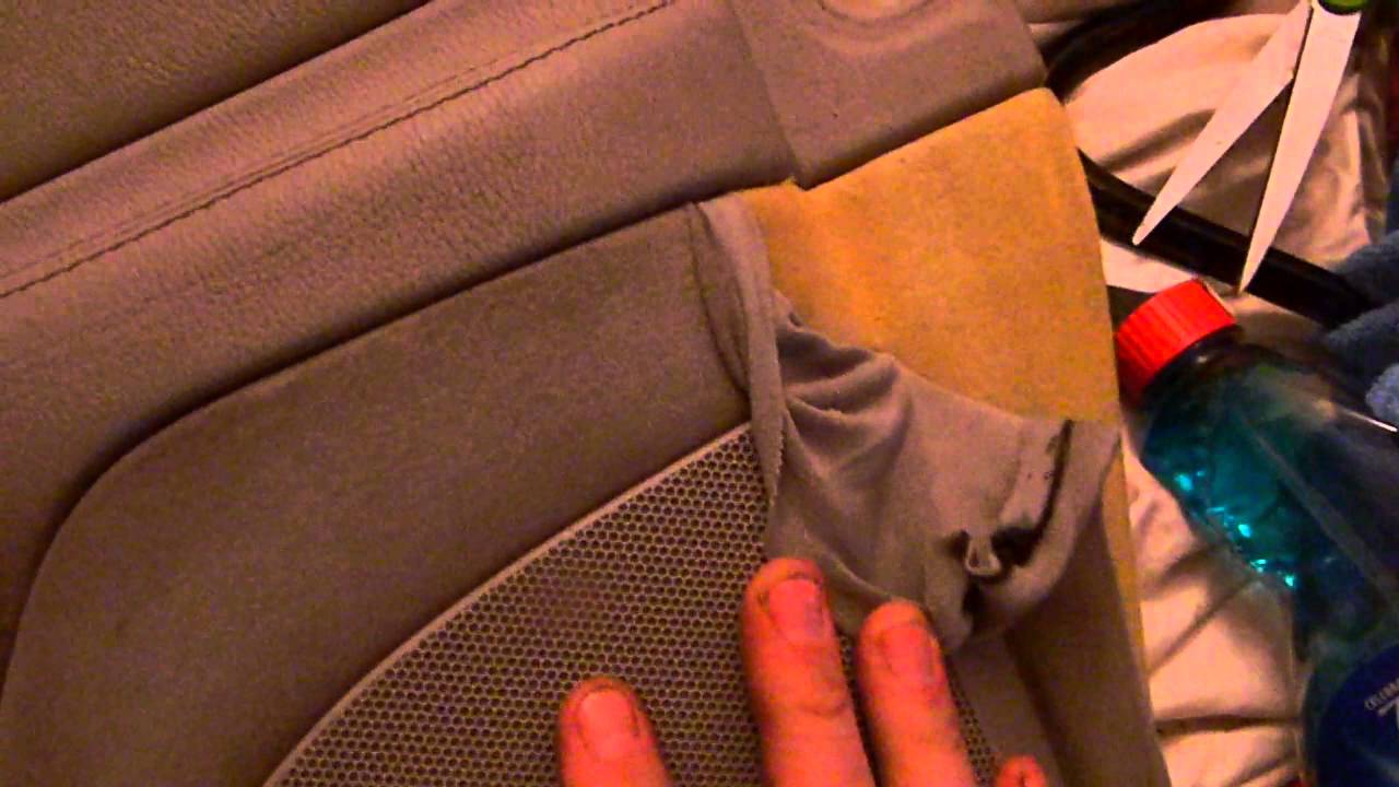Ultrasuede installation Mercedes Benz Door panels.