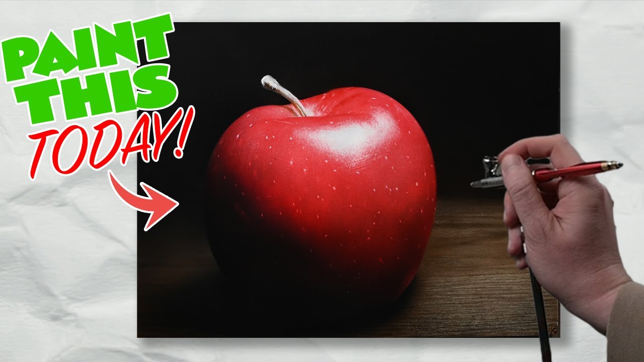Paint this EASY Still Life! Full Airbrush Tutorial (part 1)