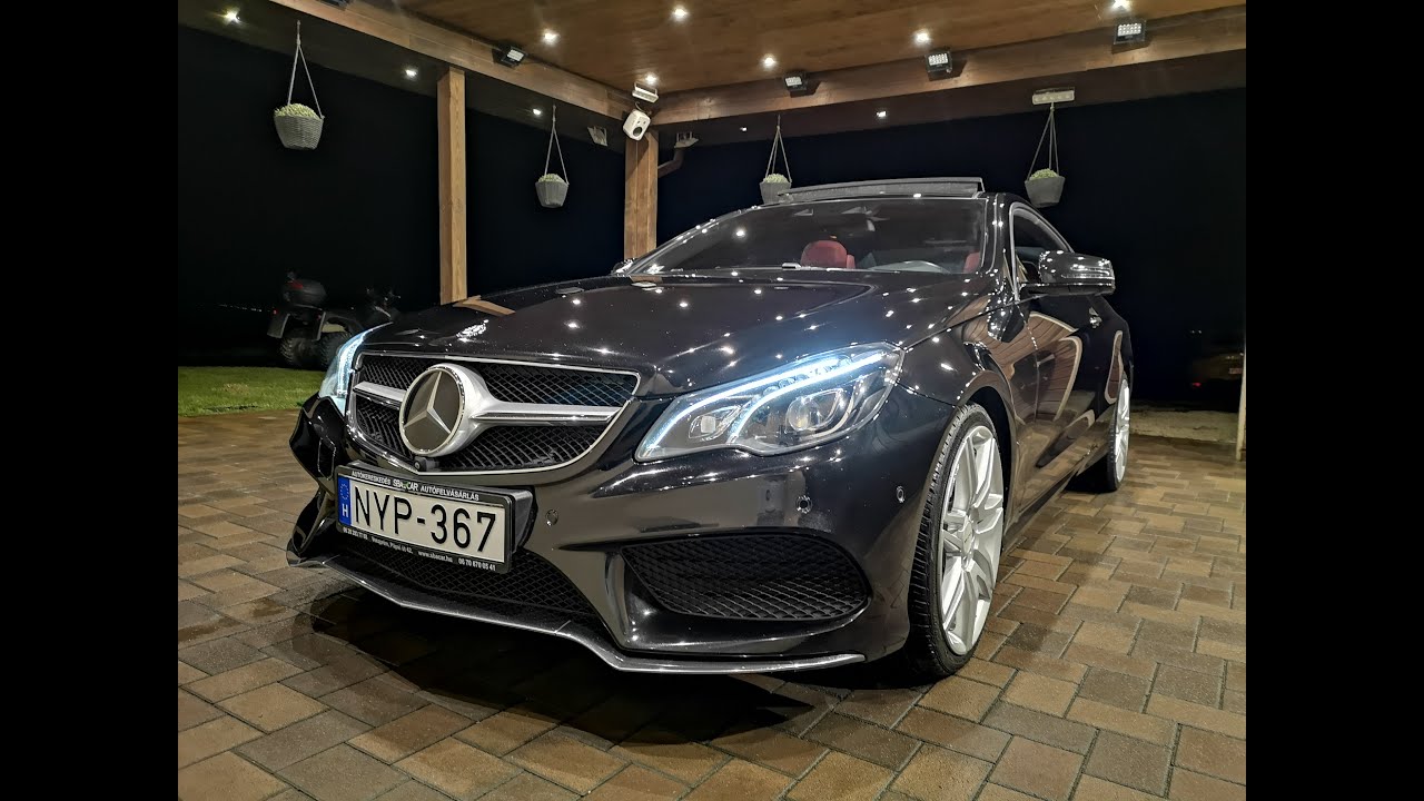 Mercedes E350 Coupe full full extra --- Csik Norbert