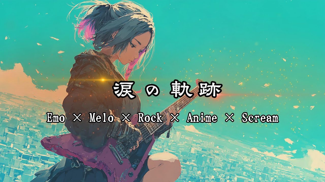 涙の軌跡｜Emo Melodic Rock｜Anime × Scream （エモーショナルメロディックロック × アニメスクリーム）
