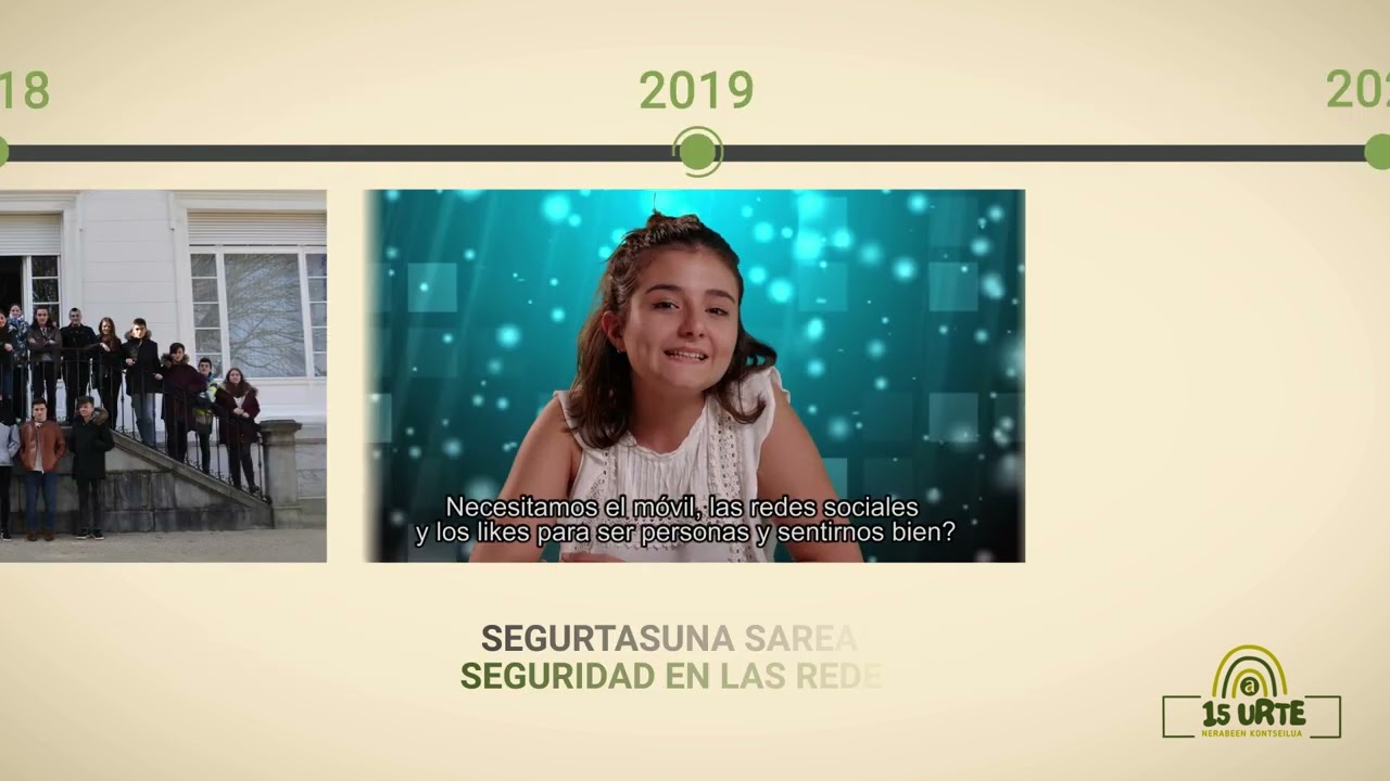 Nerabe Kontseiluaren 15 urte / 15 años del Consejo de Adolescentes