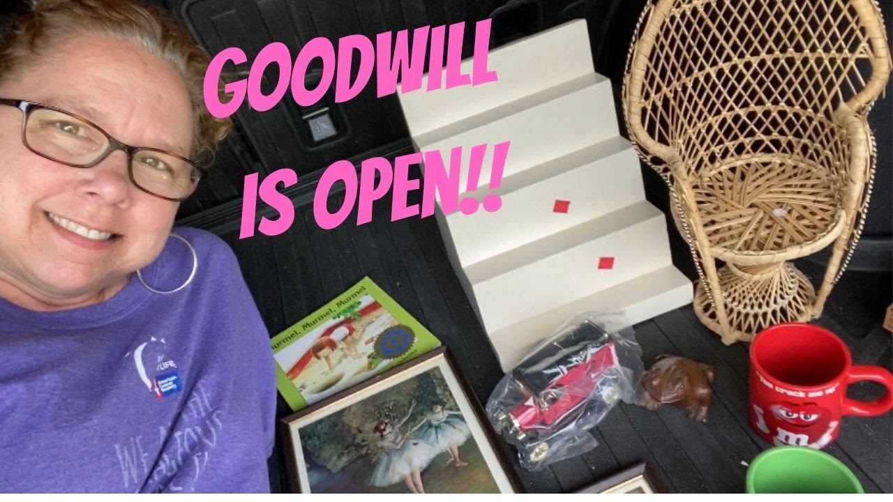 Goodwill Is Open! $1.99 Is Looking Fine!