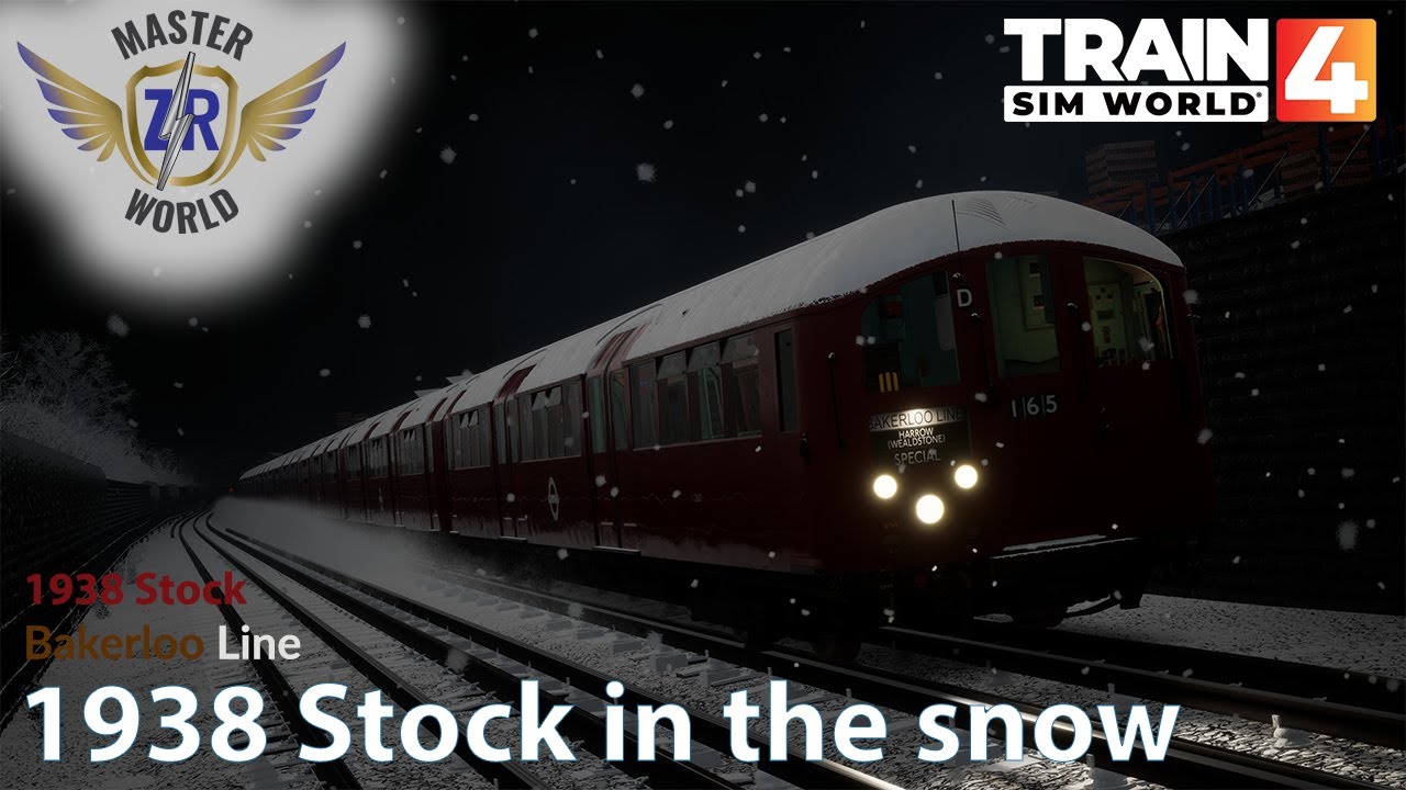 231-02 Elephant & Castle - Harrow & Wealdstone - Bakerloo Line - 1938 Stock - Train Sim World 4