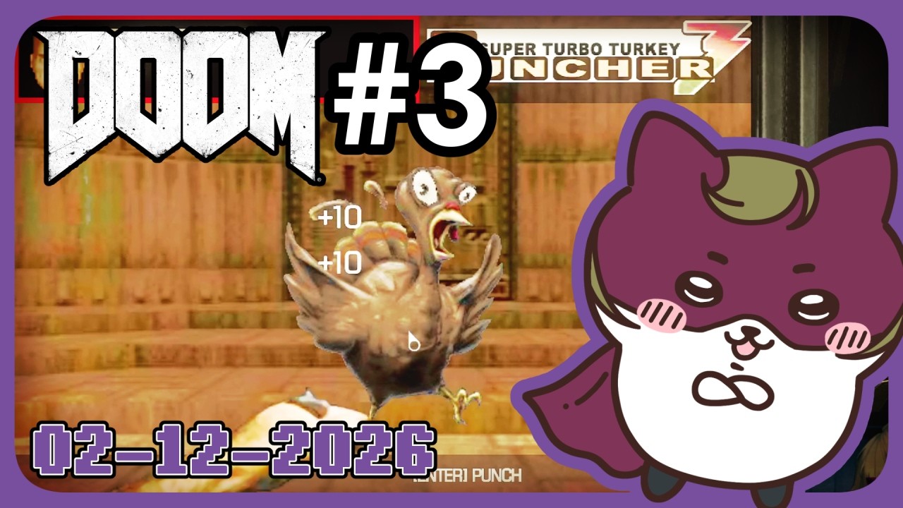 [Full Stream] DOOM #3 - VTuber Mask