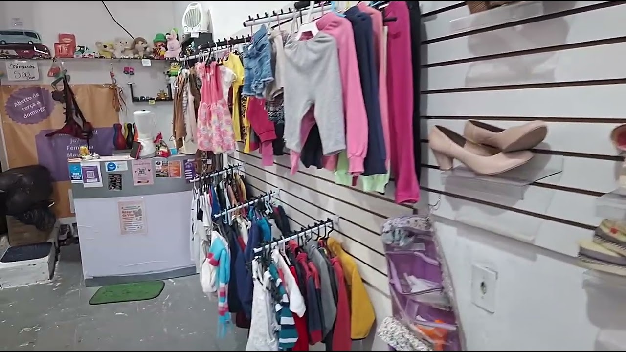 Um Bazar com cara de loja