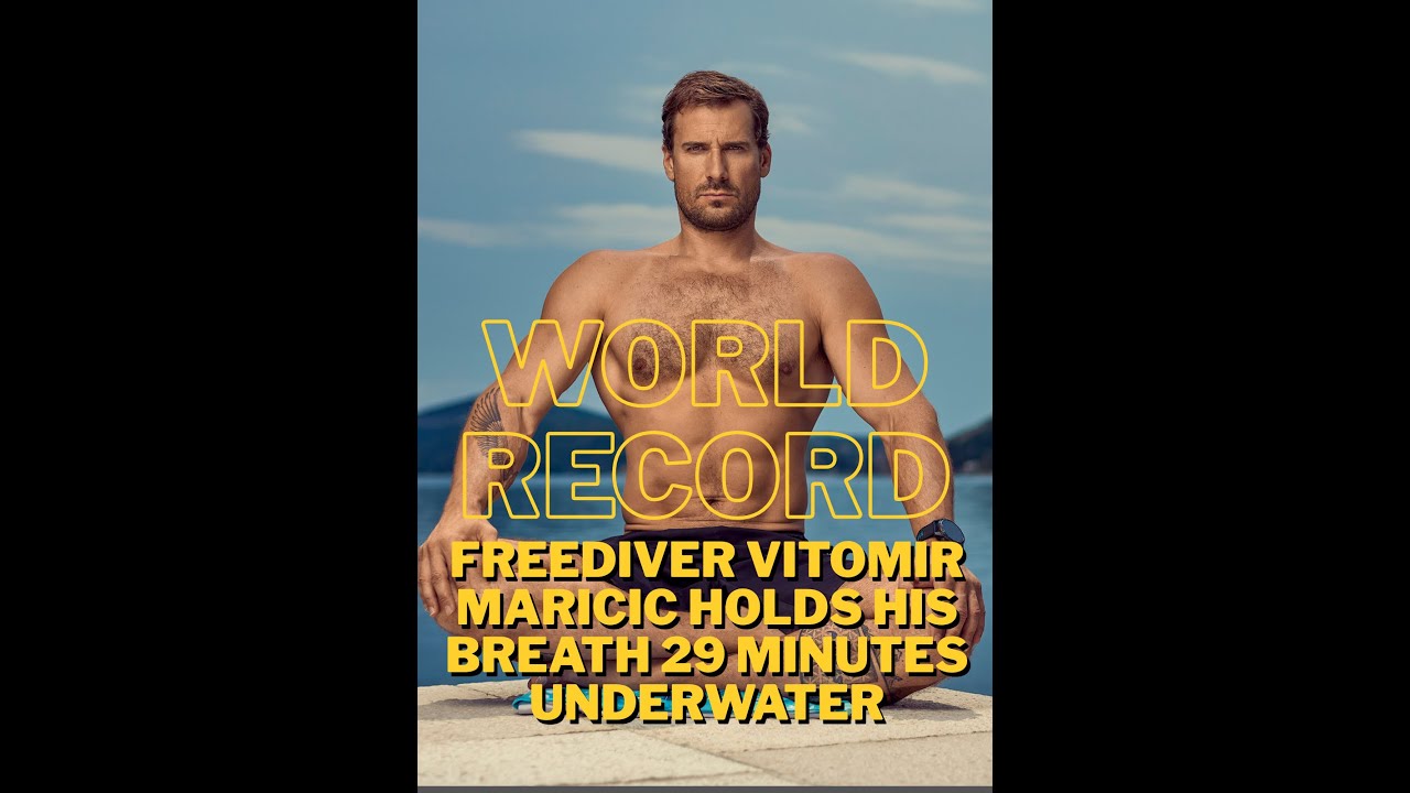 World record Breath-hold - 29 minutes by Vitomir Maricic