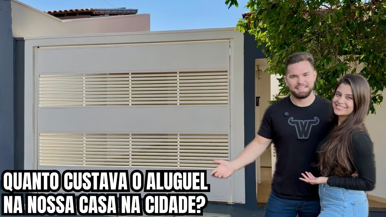 Conheça a casa que morávamos antes de mudar para o sítio isolado