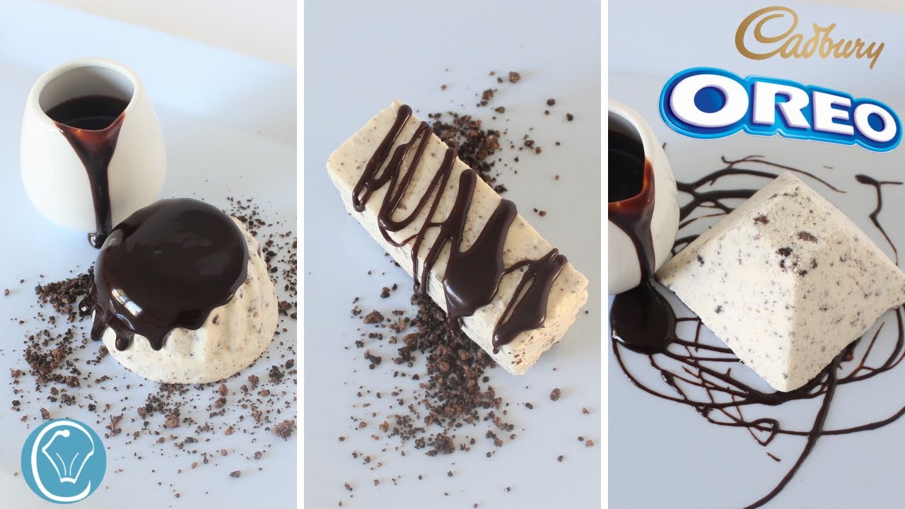 Oreo Ice Cream NO Machine NO Churn 3 Ingredients Presented 9 Ways! Cadbury Coated Oreos EASY