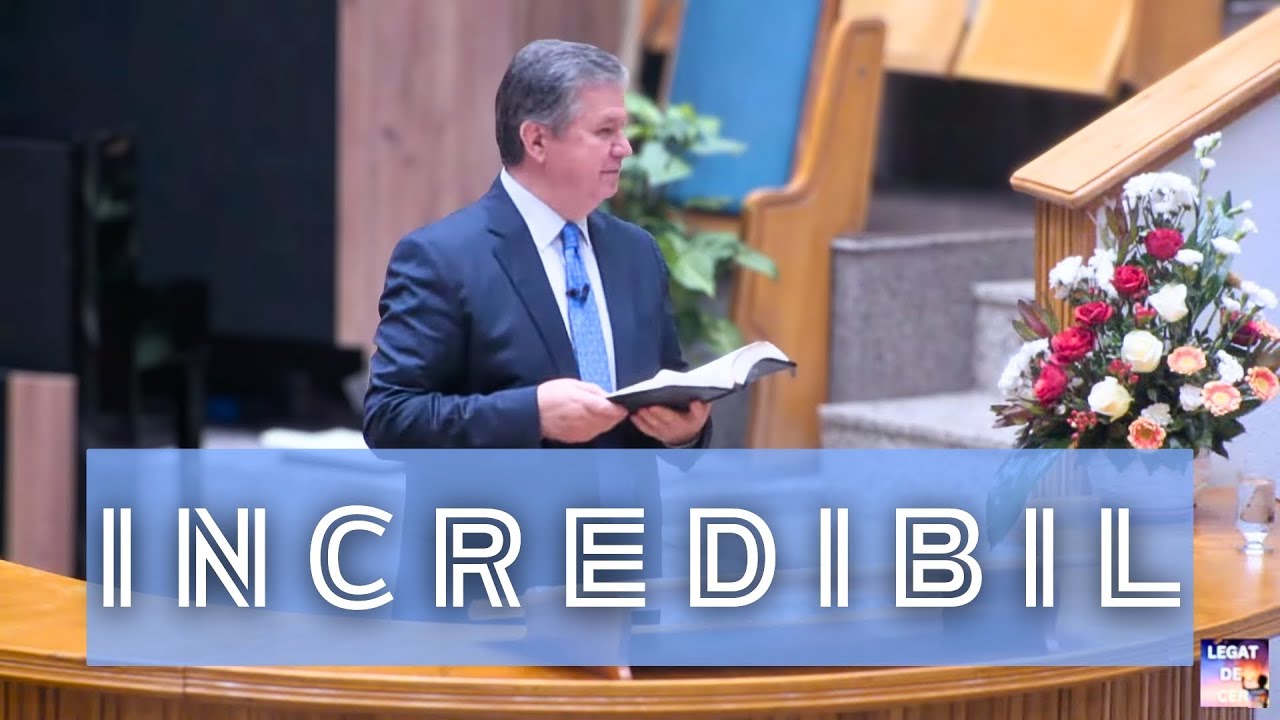PREDICA PAUL NEGRUȚ - INCREDIBIL ⎮ 2025