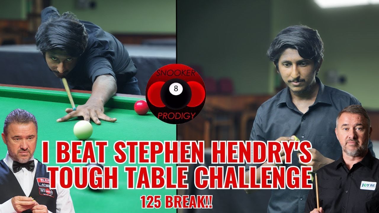 I Completed Stephen Hendry's Tough Table Challenge!!!!