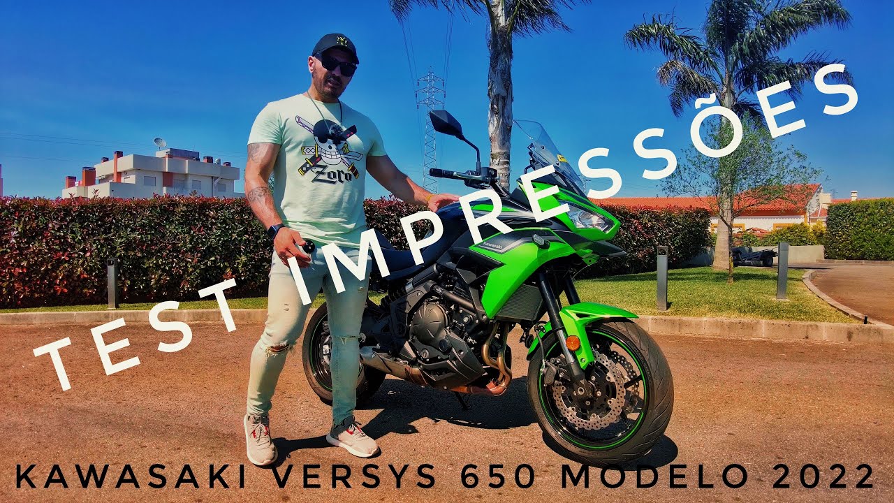 KAWASAKI VERSYS 650 MODELO 2022 (TEST/IMPRESSÕES)
