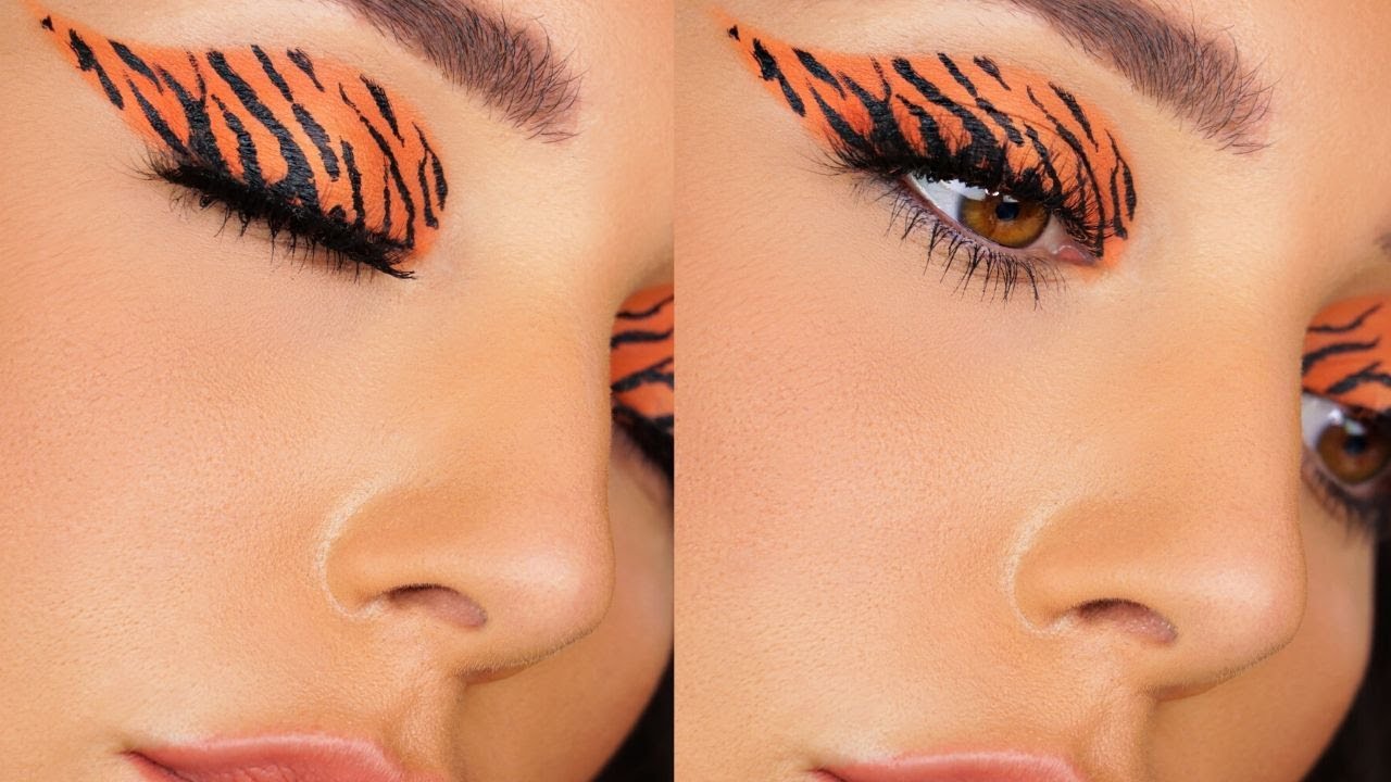 Animal Print Eyeshadow Easy Tutorial