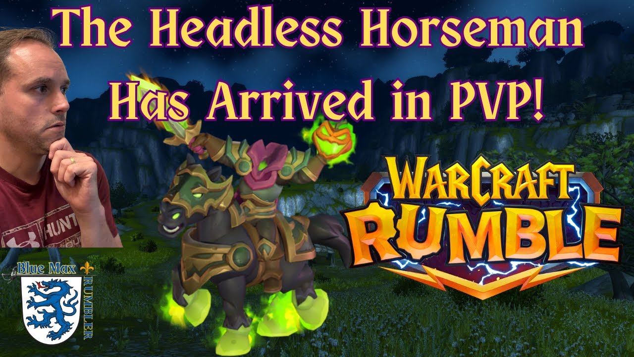 The Headless Horseman is Here in Warcraft Rumble PVP!