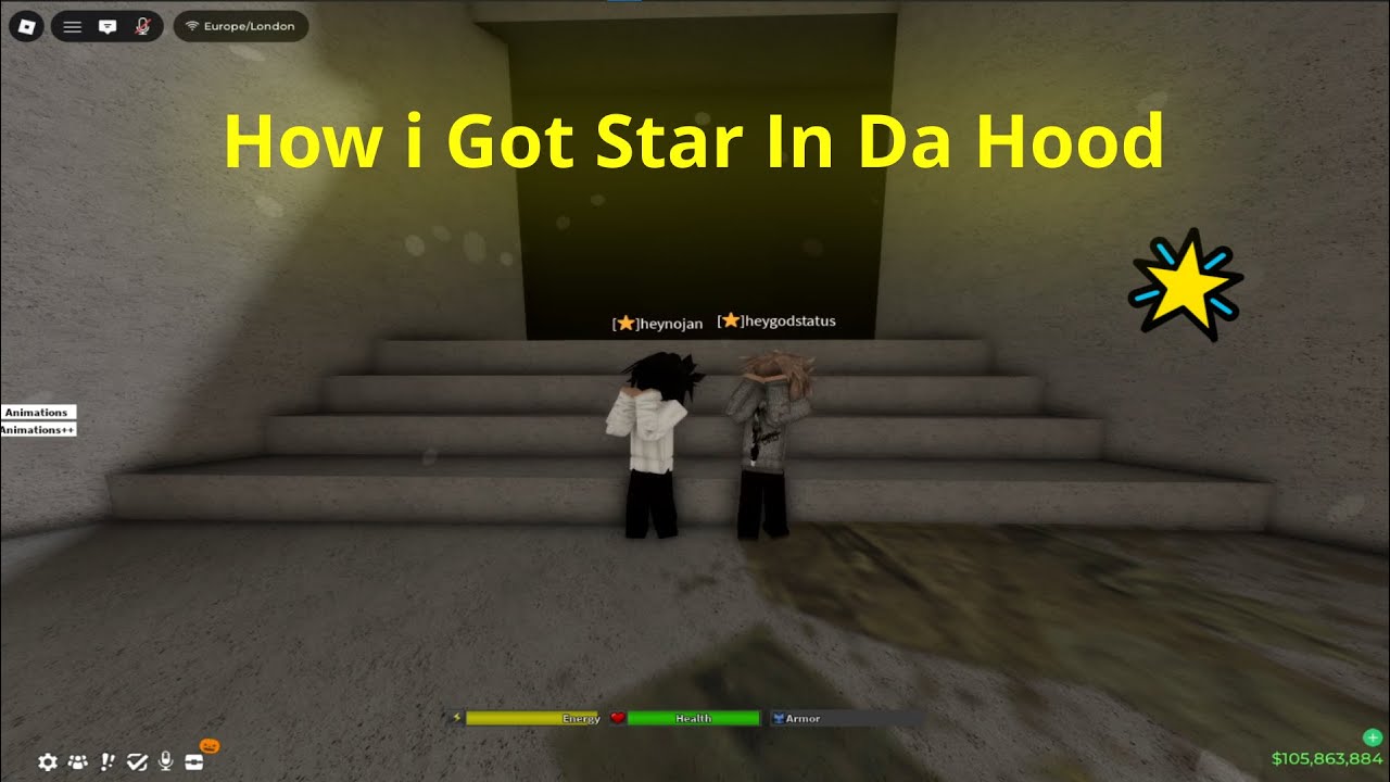 How i Got Star in Da Hood.. 🌟🌟 (ft. @nojangzz)