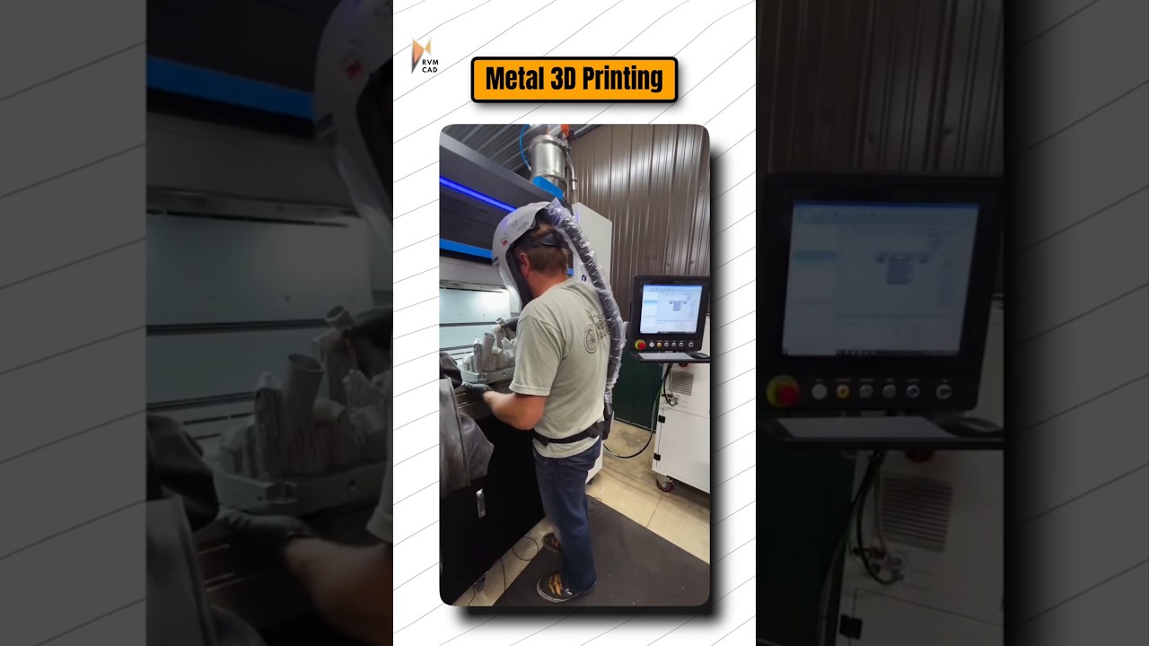 RVM CAD Pune student got a Job in 3D Metal Printing | CAD Design & CNC VMC Programming