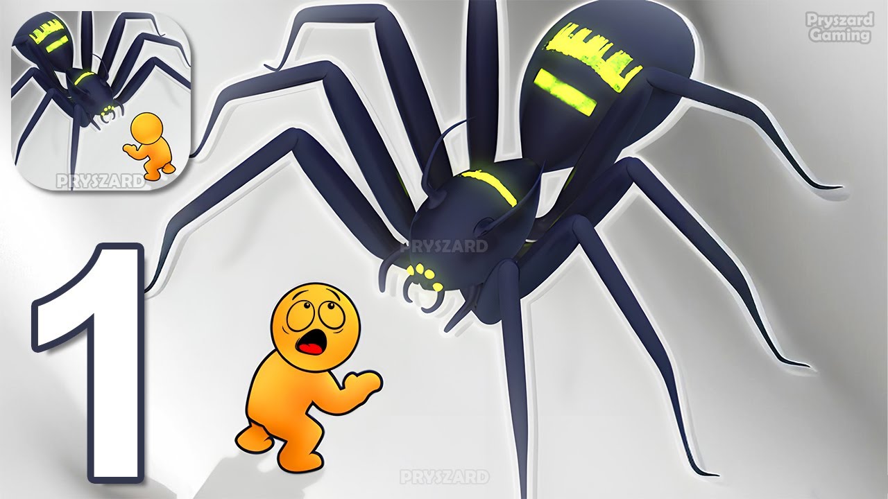 Spider Invasion: RPG Survival - Gameplay Walkthrough Part 1 Spider Nest Invasion (iOS, Android)
