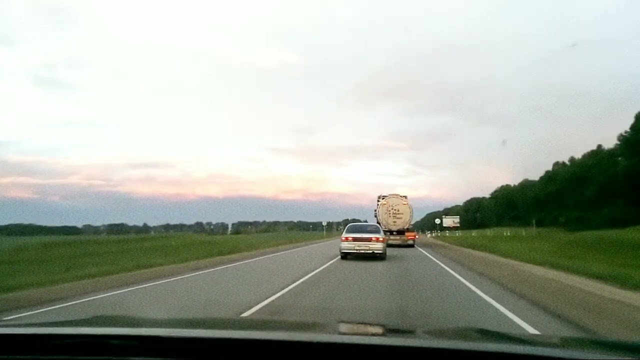 Едем по Алтаю на автомобиле, видео ускорено в 2 раза