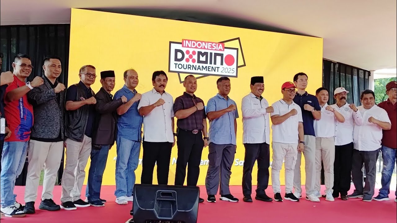 Sambutan Pembukaan Indonesia Domino Tournament 2025