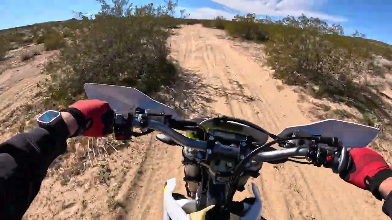 Around the mountain on the 2025 Husqvarna 501s.