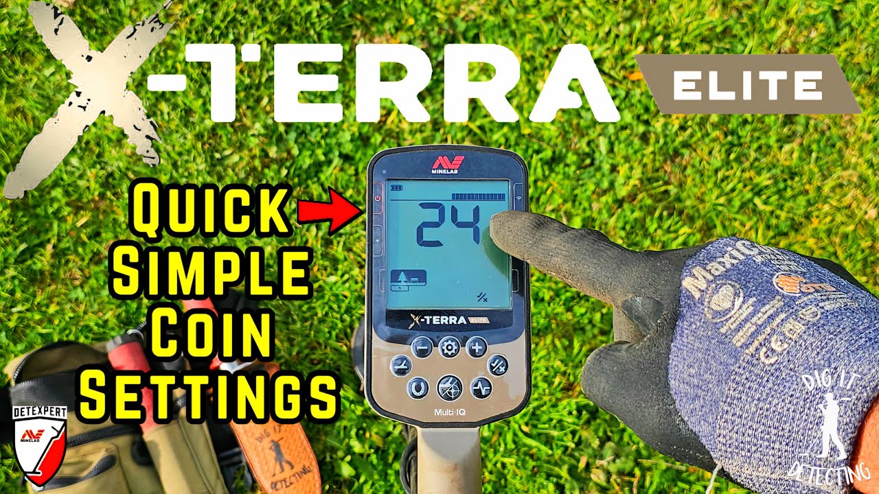 MINELAB X-TERRA ELITE Best Setup For Coins & Rings! Avoiding The Trash👌 Live Digs & TIDs Shown