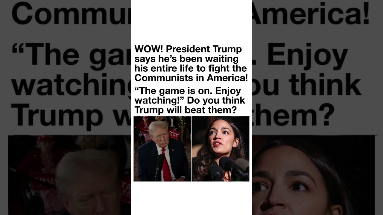 Trump vs AOC? Viral Statement Sparks Debate | Trump News Today