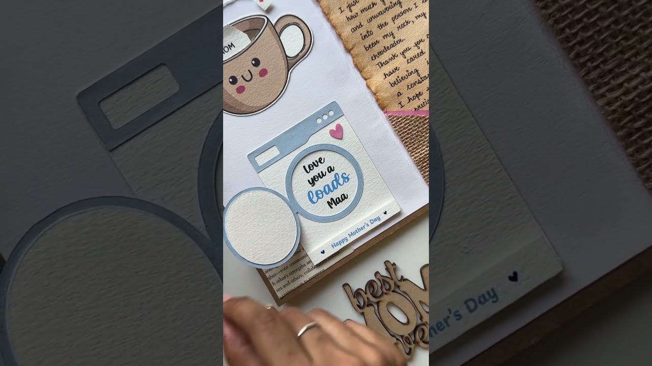 Mothers Day gift idea💕 | DIY card for Mom #gift #mothersdaygift