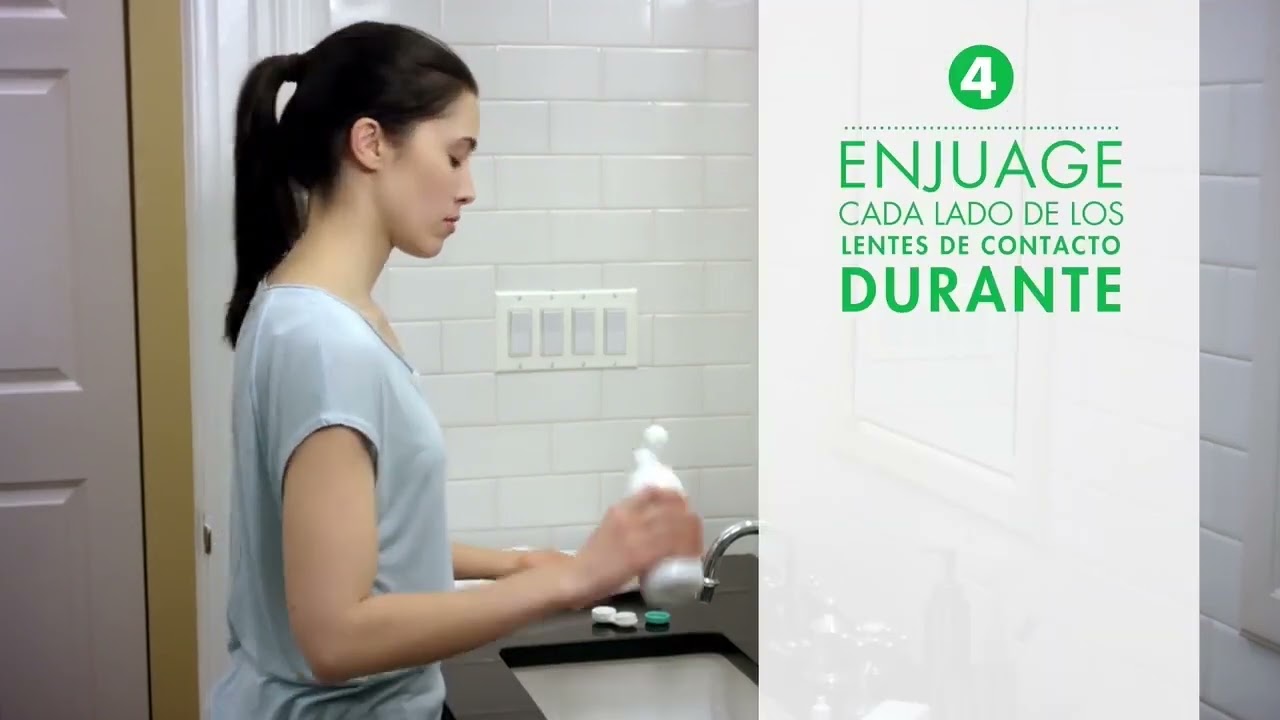 &iquest;C&oacute;mo utilizar Opti free puremoist?