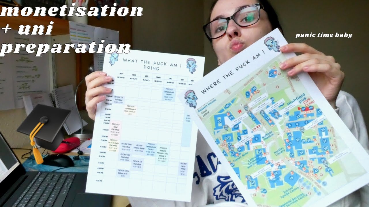 a weekend at uni *monetisation + year 2 prep*
