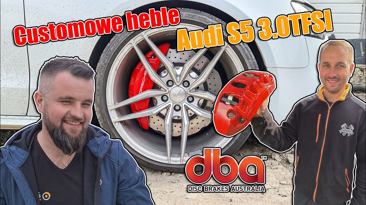 DZB Brake Systems feat. Vag4You - customowy układ hamulcowy Audi S5 z DBA Disc Brakes