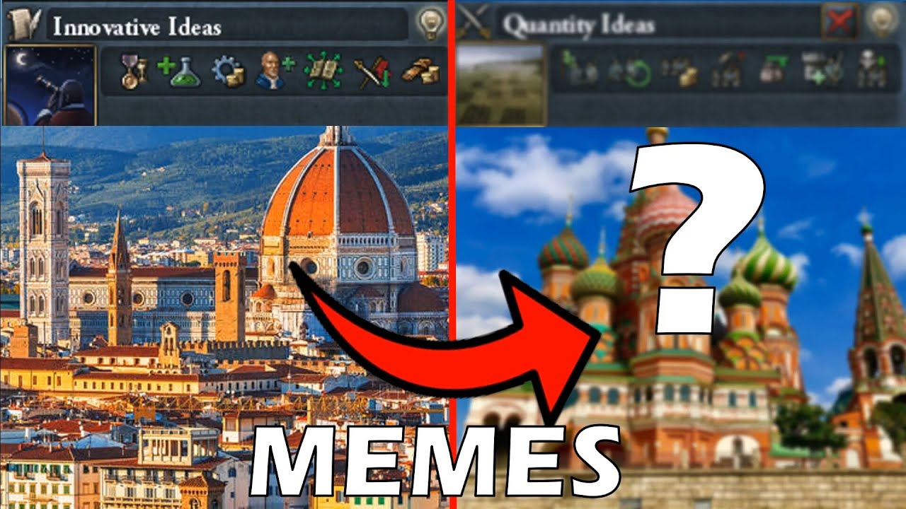 [EU4 MEME] Idea Groups Explained by MEMES