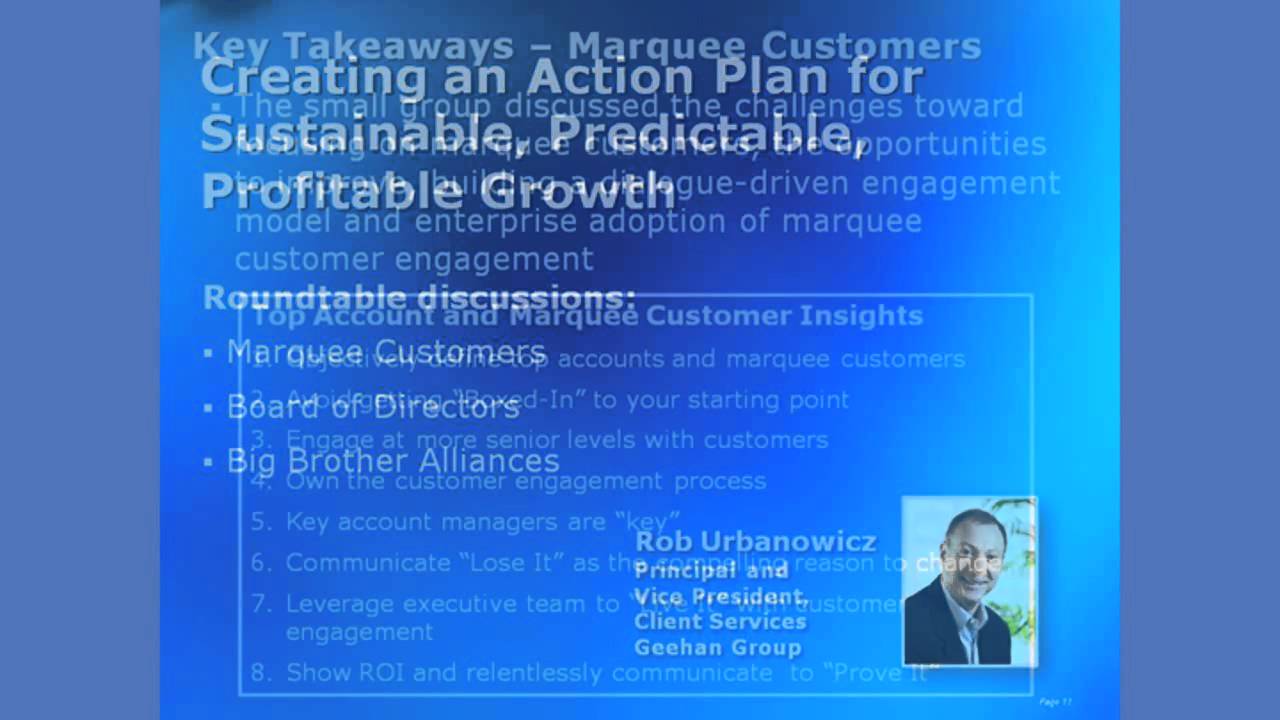 2011 Geehan Group B2B Executive Summit
