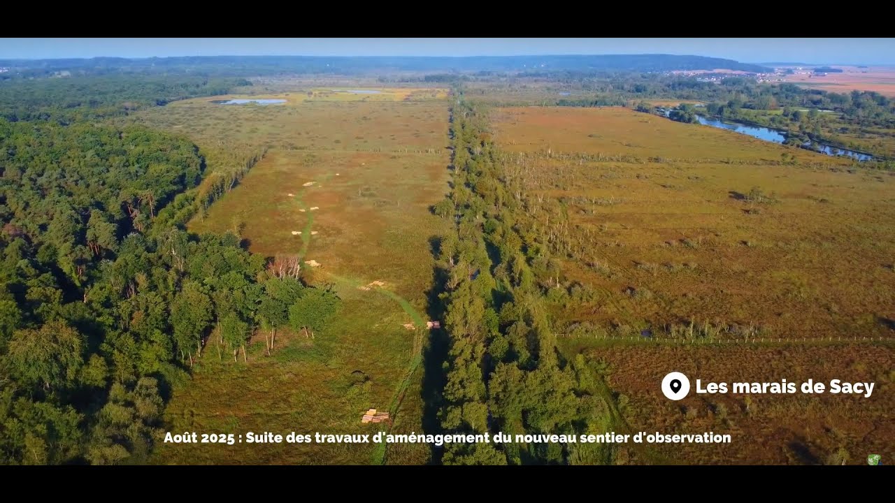 Sentier du marisque au Marais de Sacy : les travaux débutent