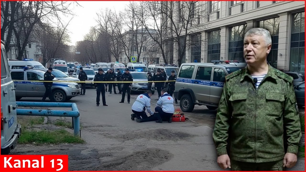 Российский генерал был застрелен в Москве; покушение на убийство произошло в здании, где он жил.