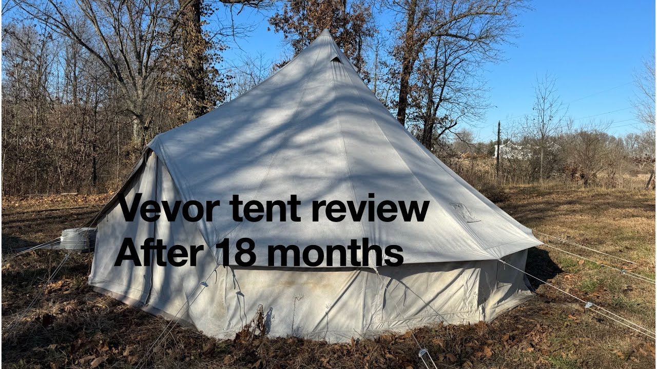 Vevor Canvas bell Tent review: after 18 months
