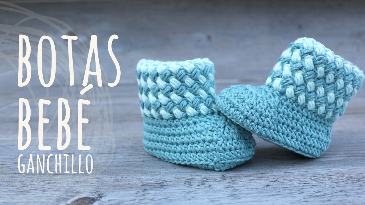Tutorial Botas Bebé | Ganchillo - Crochet | Lanas y Ovillos