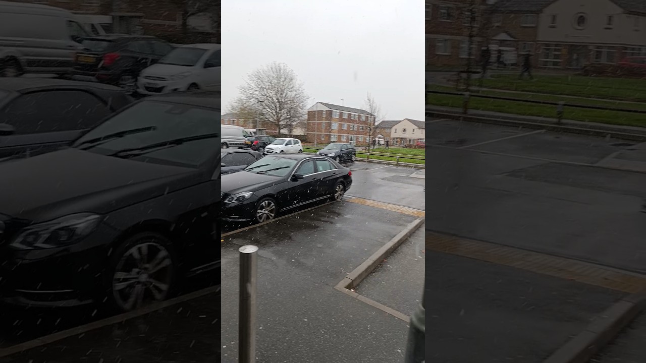 First snow in UK 2024 #popular #firstsnowfall #trending #uk #snowfall #comment #new #weather #news