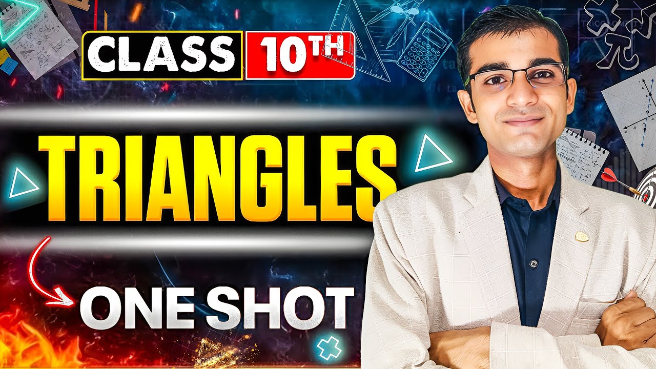 Triangles Class 10 One Shot Part-02 🔥 All Theorems & Questions | Board Exam|| Free Handwritten Notes