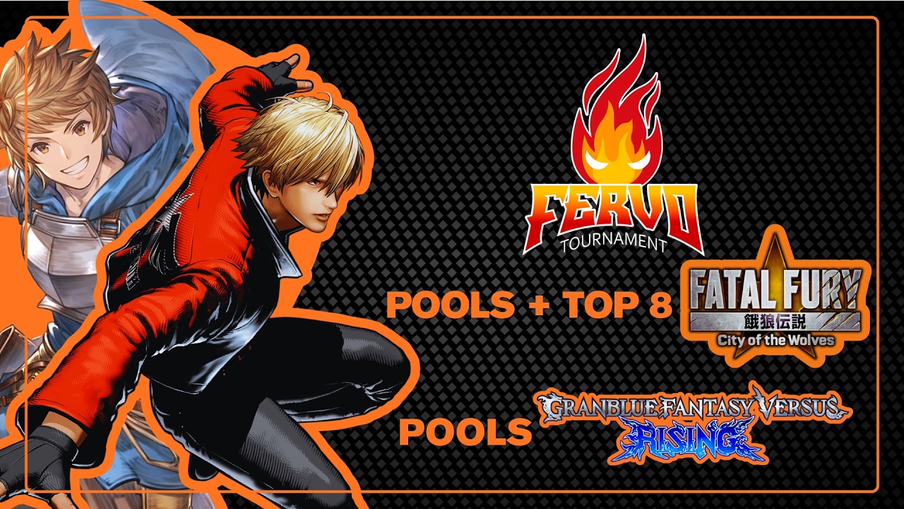 🔴L.I.V.E🔴 Fervo Tornament - Fatal Fury e Granblue - Dia 01
