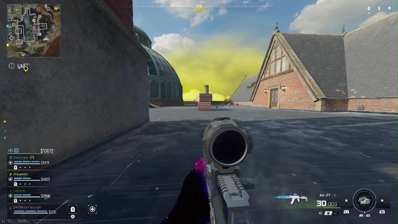 Call of Duty my brother he cooked