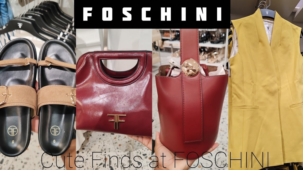 New Styles at FOSCHINI🔌|| New Collections🌸✨