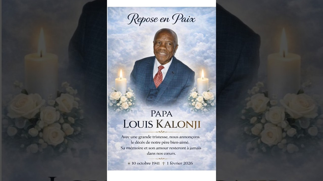 Papa Kalonji Funeral
