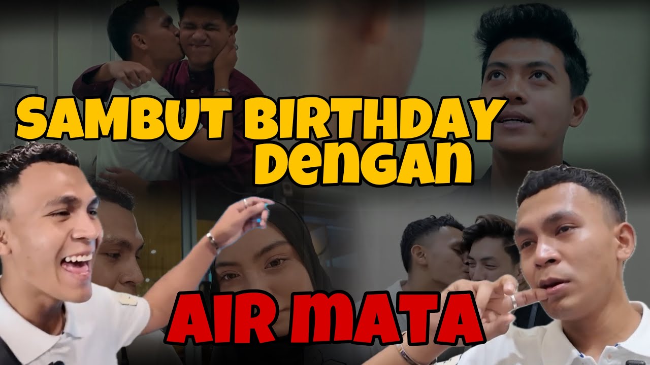 AI TEAM SAMBUT BIRTHDAY PAIH! NAZRUL SYAHMIE NANGIS?! HADIAH SPECIAL DARIPADA PIEYA