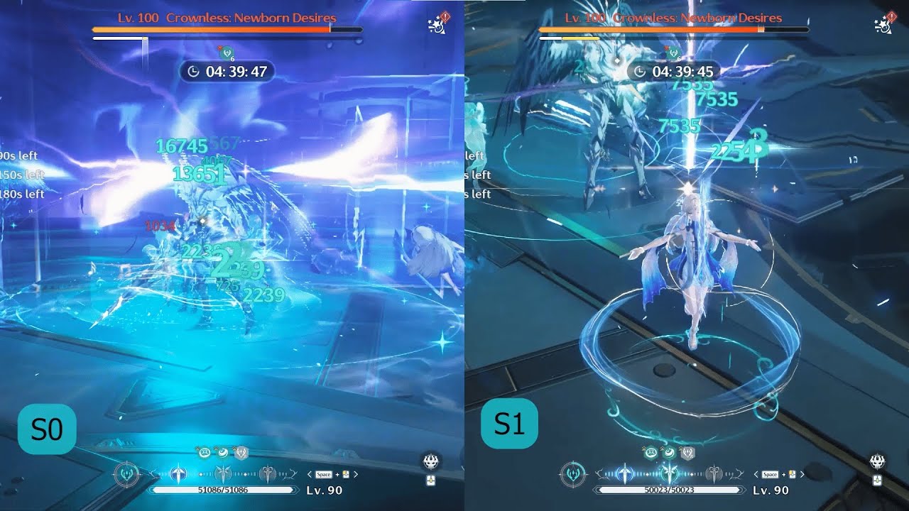 Cartethyia S0 vs S1 Compared Side By Side |Wuthering Waves