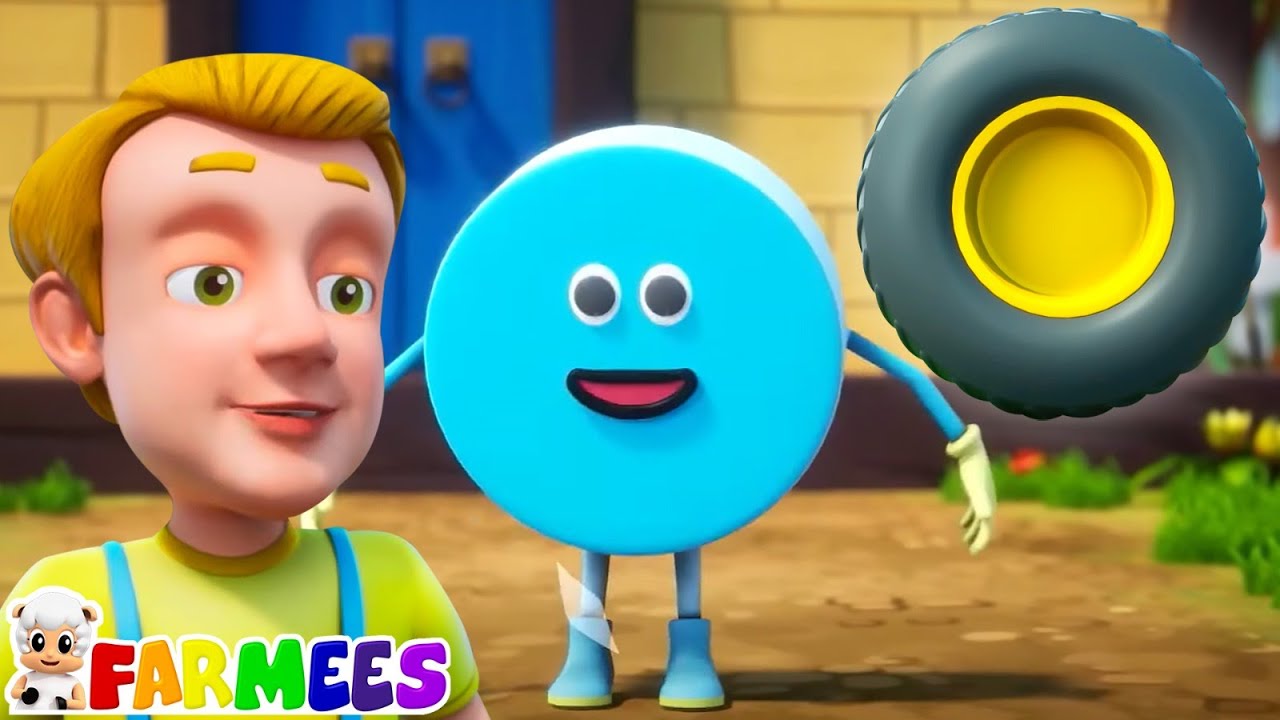 Forme Canzone Per Bambini Video Di Apprendimento Educativo - Farmees Italiano