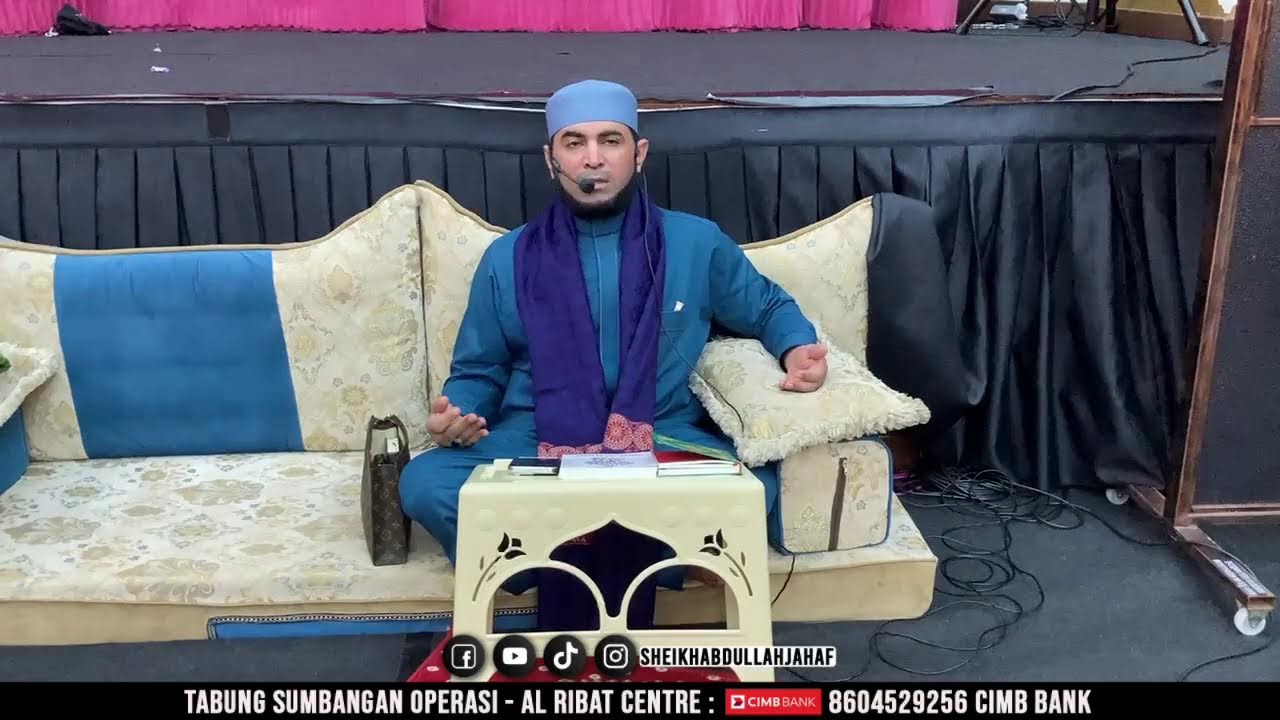 Berbuka & Tarawih Ramadhan 1447H pimpinan Sheikh Abdullah Jahaf, 21 Februari 2026