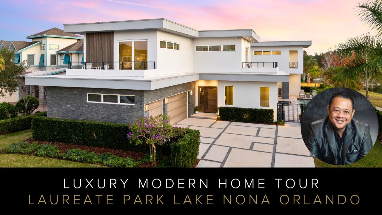 Modern Luxury Home Tour in Laureate Park | Lake Nona Orlando