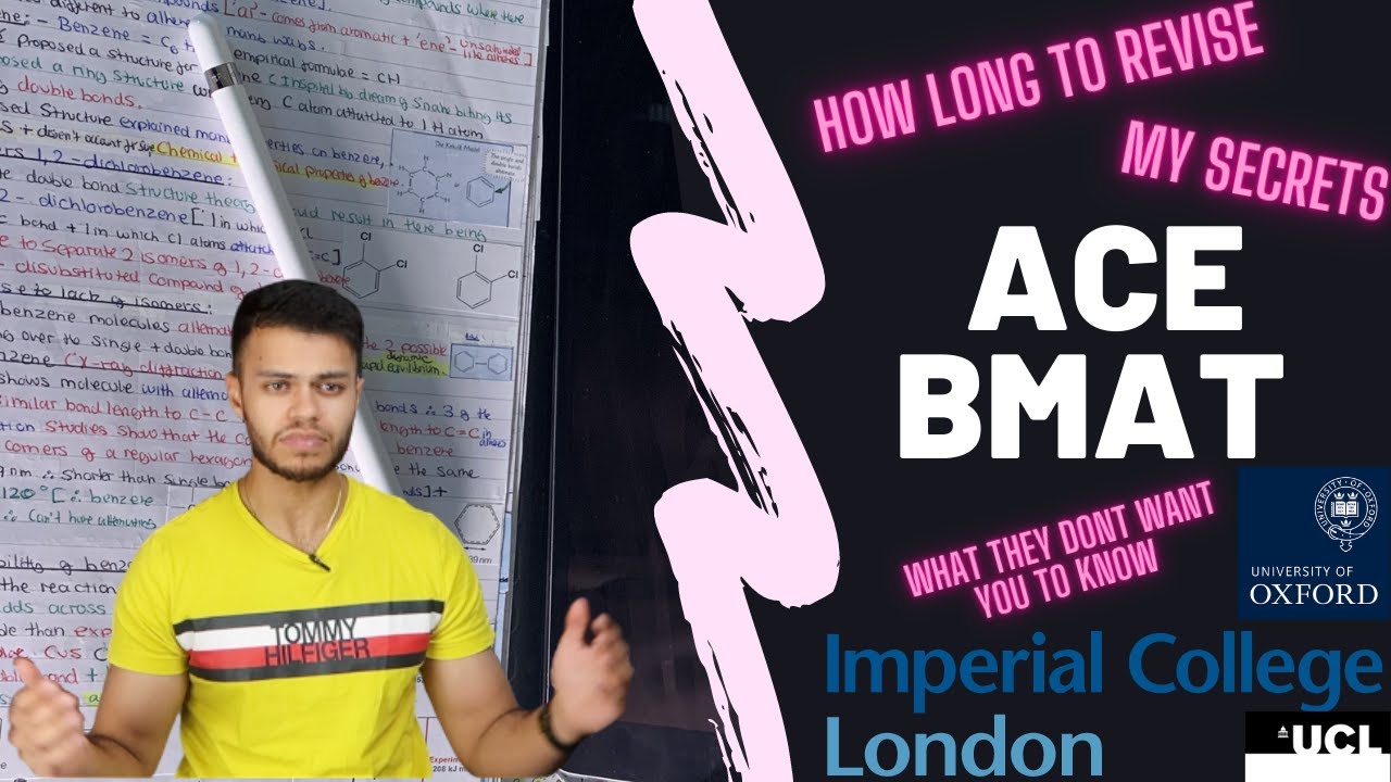 ULTIMATE BMAT 2021 GUIDE: HOW TO PREPARE + ACE BMAT| IMPERIAL MEDICAL STUDENT