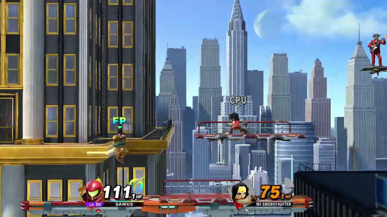 Super Smash Bros. Ultimate: Samus Aran VS. Wonder Woman